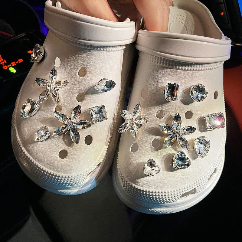 Rhinestone slippers. Non-Adult. Unisex.