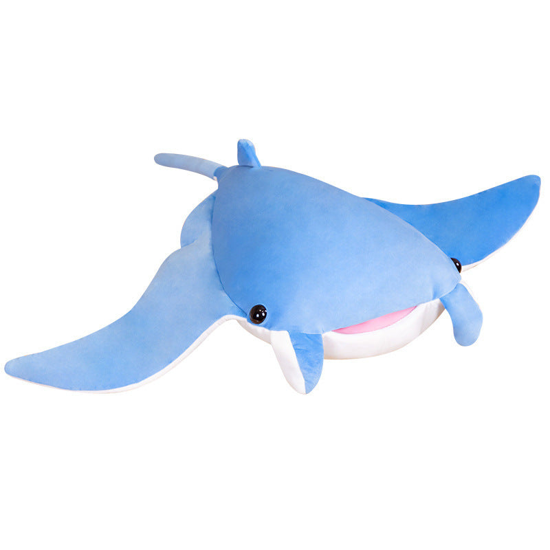 Cute Simulation Ray Doll Devil Fish Plush Toy Pillow For Children And Girls
