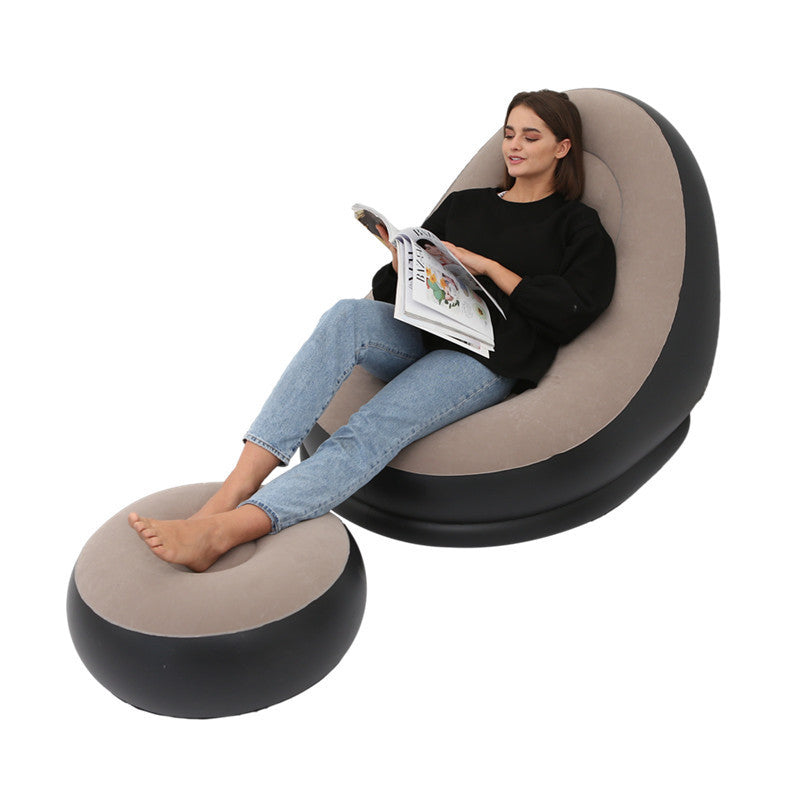 *New Christmas Gift Alert* Inflatable Mattress Chair & Stool