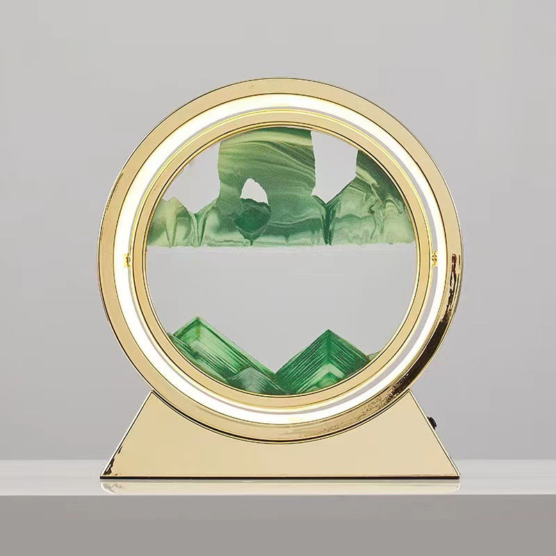 *New Christmas Gift Alert* - Creative Flow Sand Table Lamp Hourglass Ornament and Night Light
