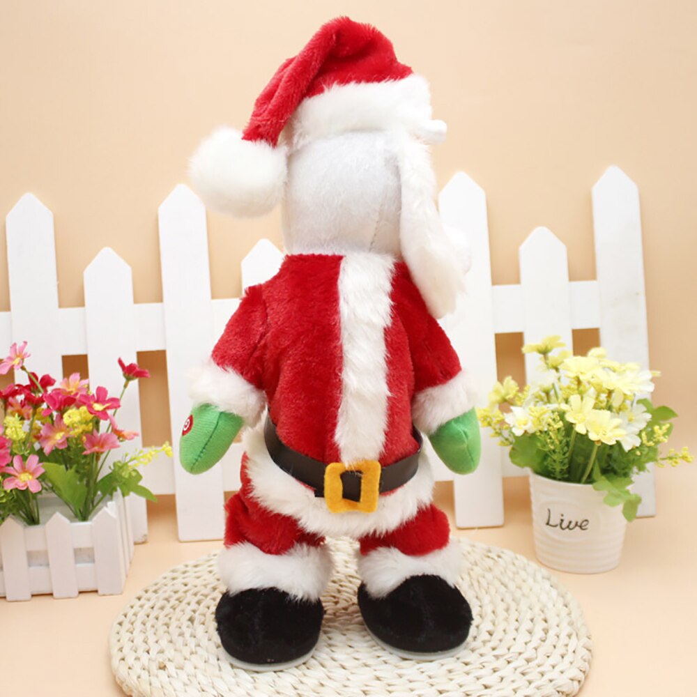 *New Christmas Decor Alert* - Electric Santa Claus Toy Music Santa Claus Doll Shaking Hip Santa Claus Singing Electric Toy