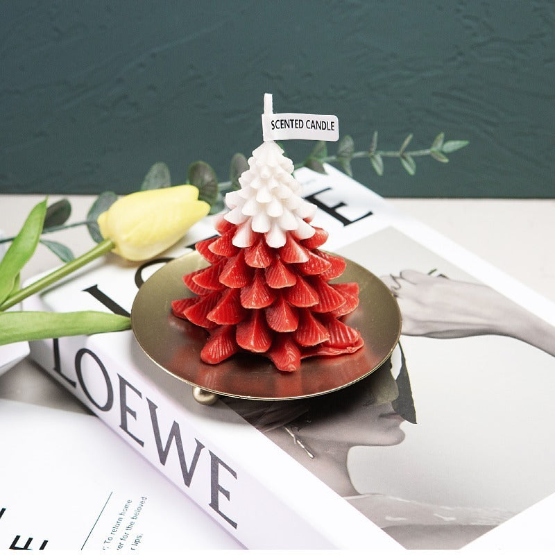 *New Christmas Decor Alert* - Christmas candle decorations Christmas tree aromatherapy candle decorations