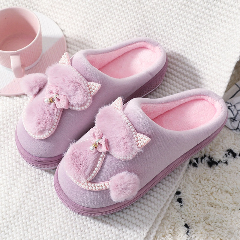 House of Hutson Original - “Cat Lady” Slippers