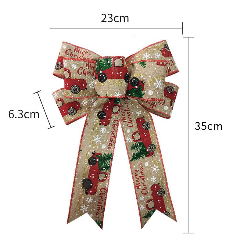 Christmas Ribbon Bows Christmas Decorative Bows DIY Bow Ribbon