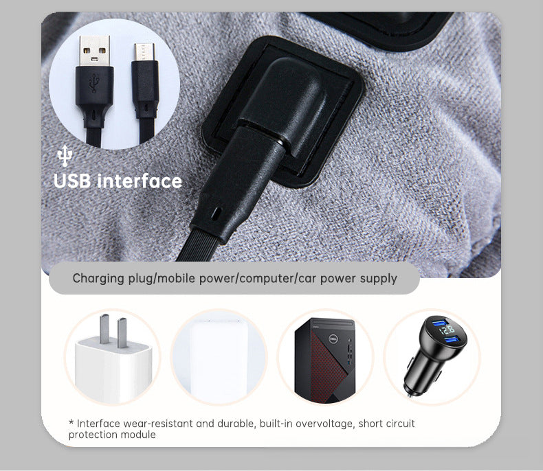US-B Heating 3-speed Cushion