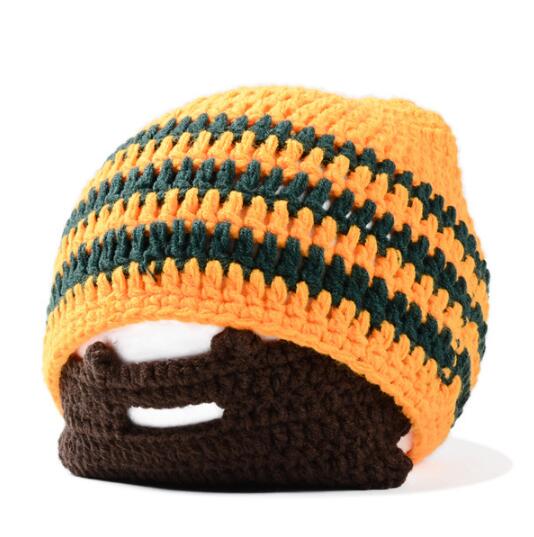 Warm Winter Women Men Fashion Punk Knit Crochet Beard Hat Beanie Mustache Face Mask Ski Snow Caps