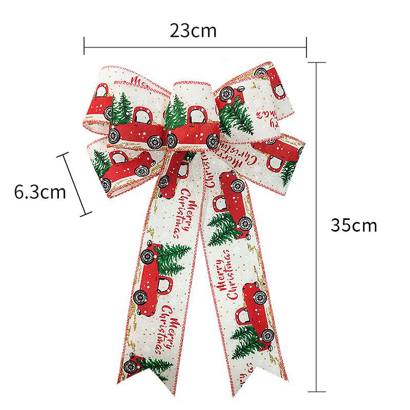 Christmas Ribbon Bows Christmas Decorative Bows DIY Bow Ribbon