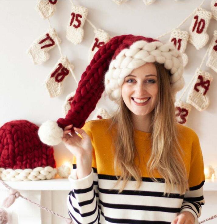 Ugly Hat Xmas Party Knitted Christmas Hat/Creative Santa Hat