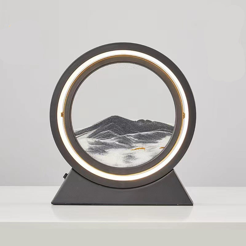 *New Christmas Gift Alert* - Creative Flow Sand Table Lamp Hourglass Ornament and Night Light
