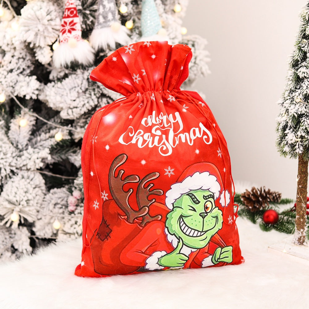 Christmas Grinch Christmas Thief Gift Bag