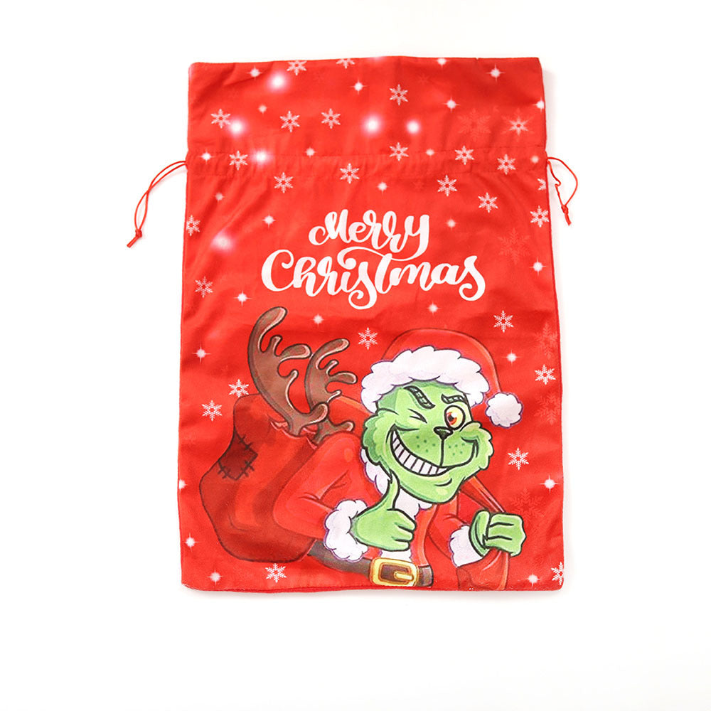 Christmas Grinch Christmas Thief Gift Bag