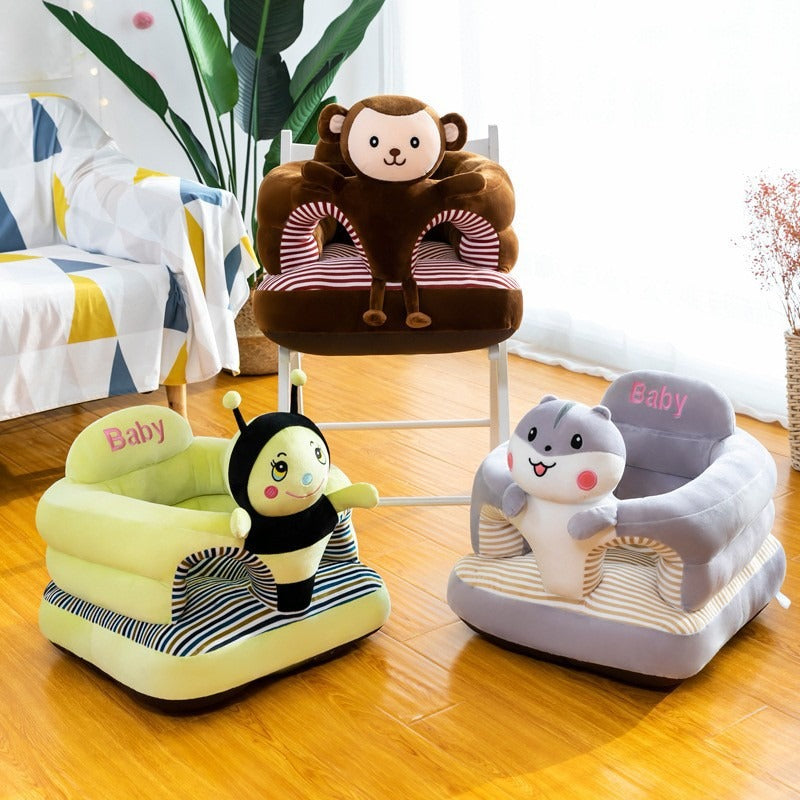Anti fall character chair. Learning sitting up for small ones!