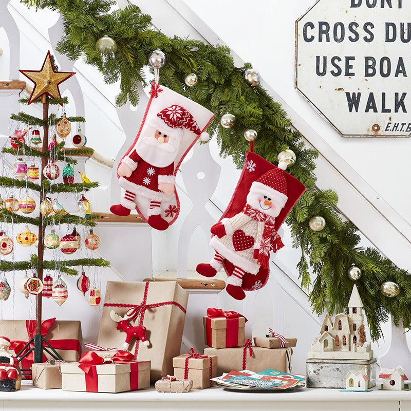 New Christmas Decorative Products Nordic Premium Christmas Stocking