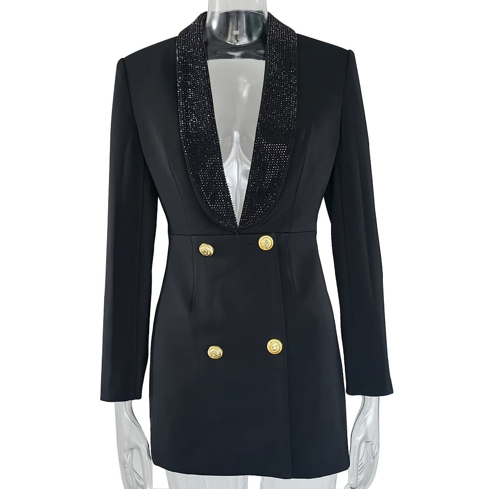 new style long sleeved suit jacket