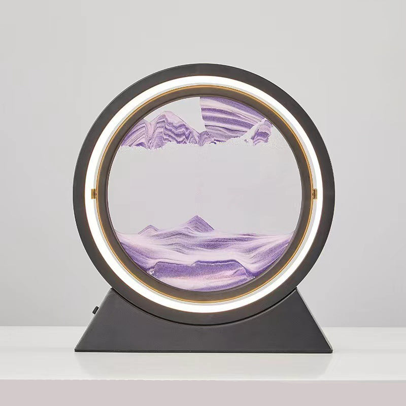 *New Christmas Gift Alert* - Creative Flow Sand Table Lamp Hourglass Ornament and Night Light