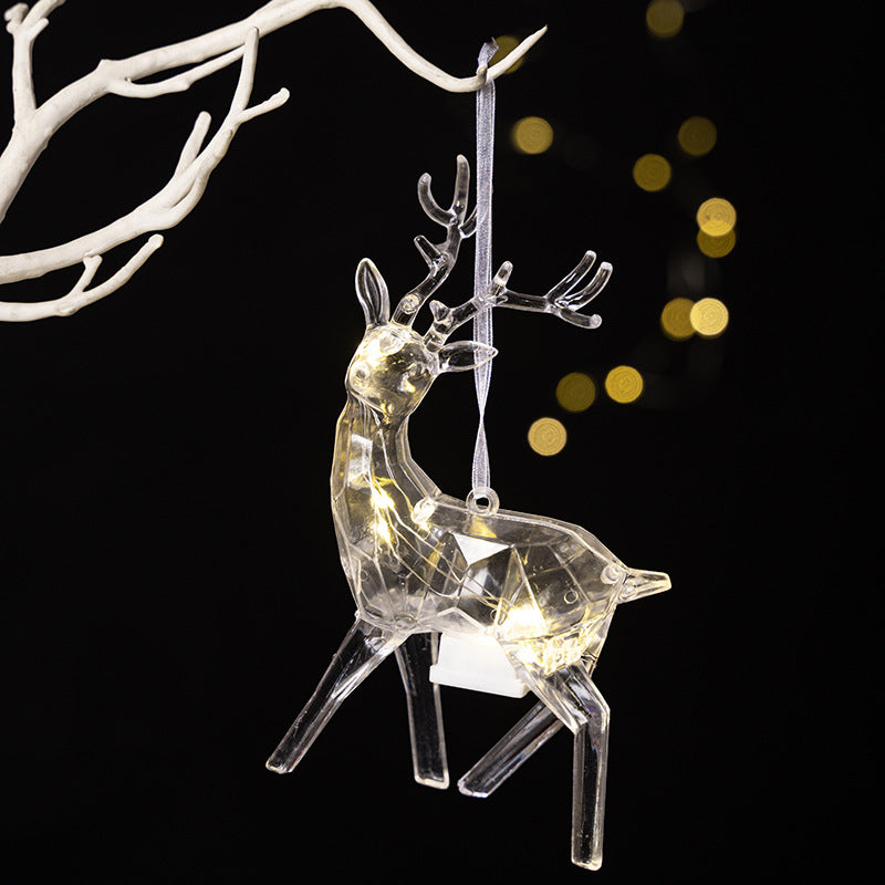 New Christmas Decor Alert* - Creative new home decor with lights, three house deer pendants