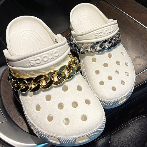 Rhinestone slippers. Non-Adult. Unisex.