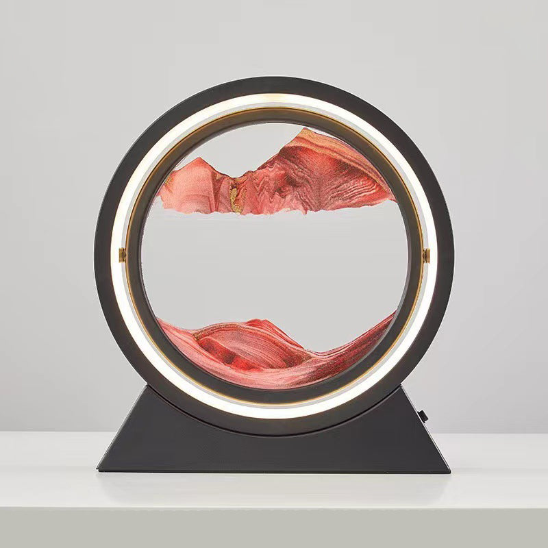 *New Christmas Gift Alert* - Creative Flow Sand Table Lamp Hourglass Ornament and Night Light