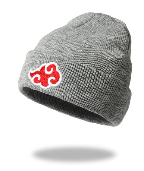 Autumn and Winter Auspicious Cloud Knitted Hat Xiaoyun Duo Woolen Hat Anime Warm Hat Men's and Women's Cold Hat