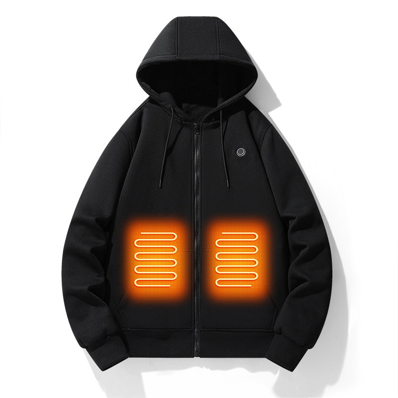 House of Hutson Basic - intelligent hooded five zone heating jacket for men