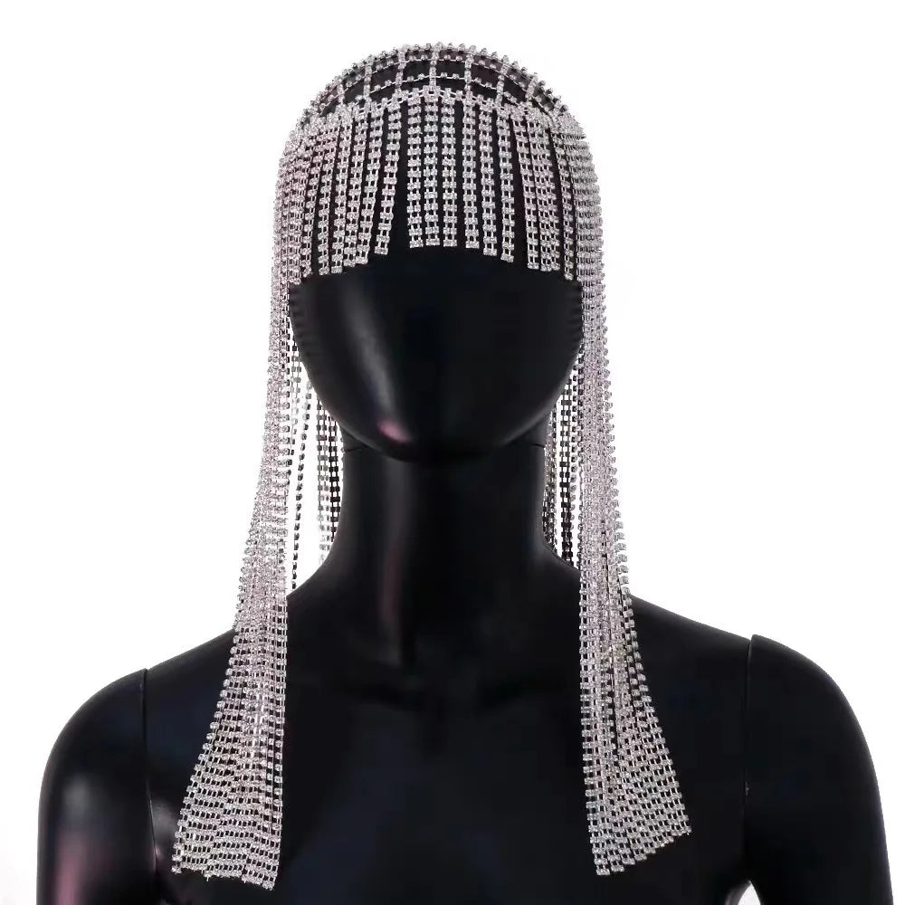 Water Diamond Headpiece. Hair Chain