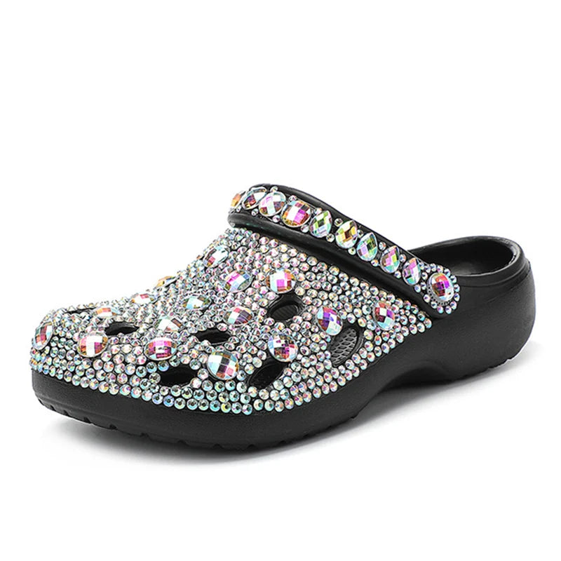 House of Hutson Original - Rhinestone Decoration Clogs