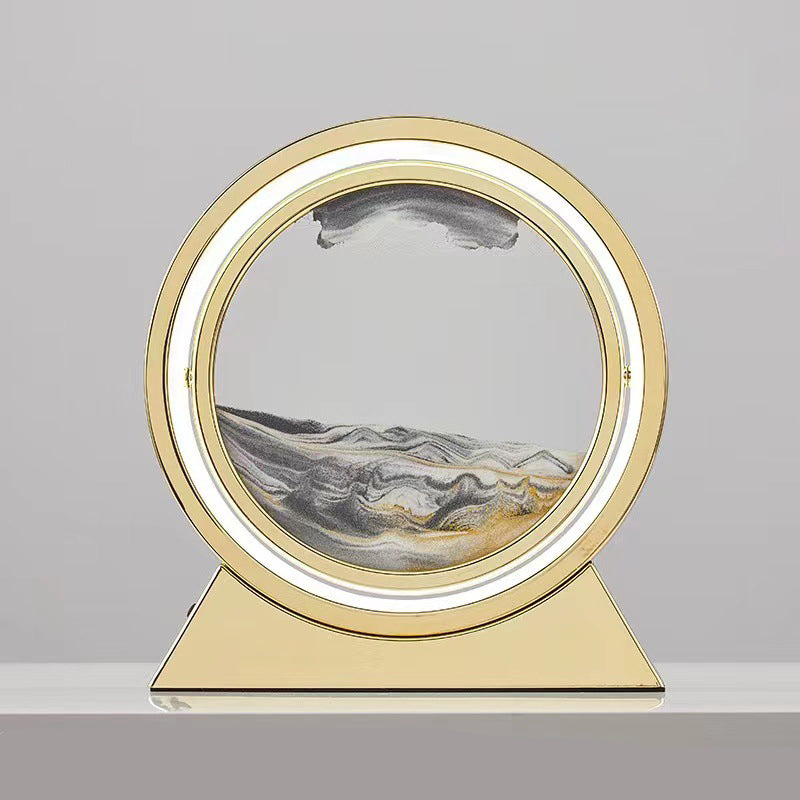 *New Christmas Gift Alert* - Creative Flow Sand Table Lamp Hourglass Ornament and Night Light
