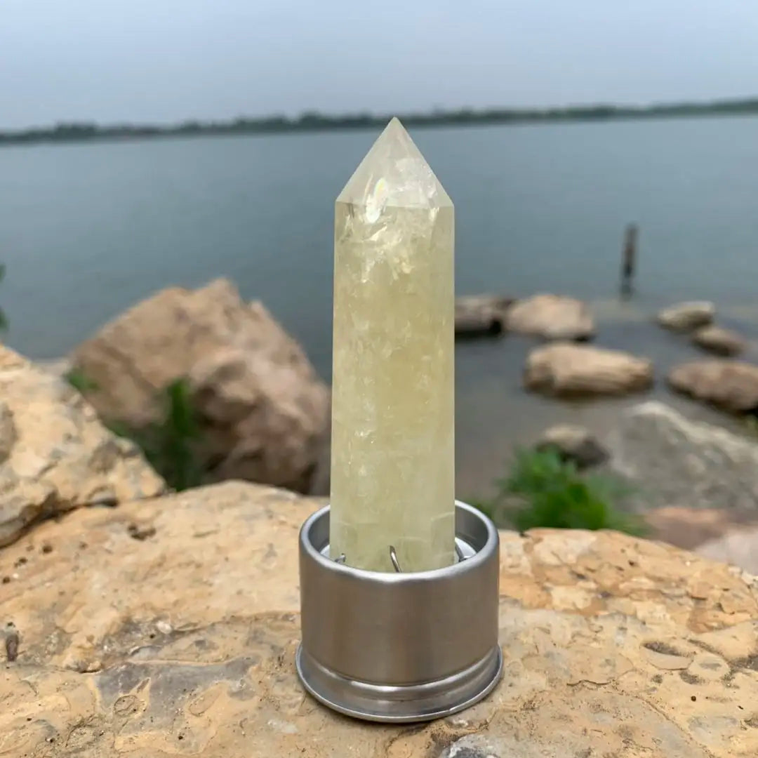 natural Crystal Insert(for crystal point water bottles)