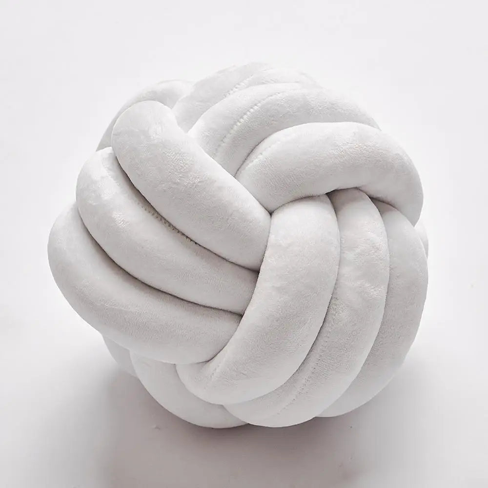 *NEW CHRISTMAS DECOR* Knot Ball Throw Pillow. Decorative Cushion