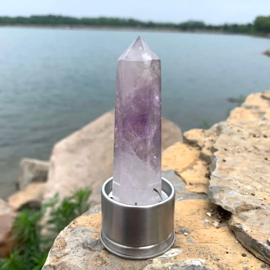 natural Crystal Insert(for crystal point water bottles)