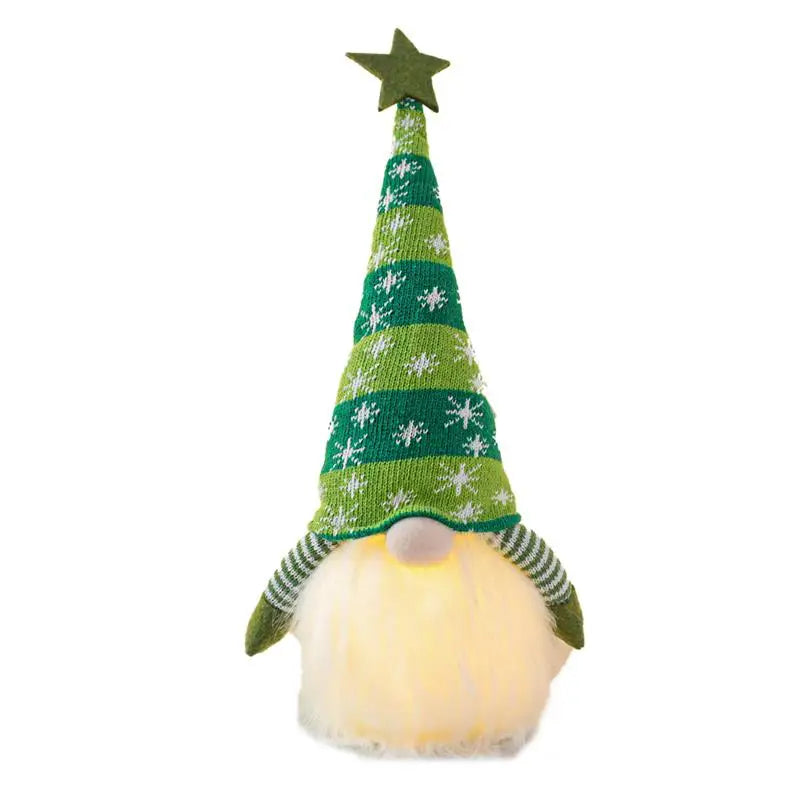 *NEW CHRISTMAS DECOR* Faceless LED Gnome. Santa Helper