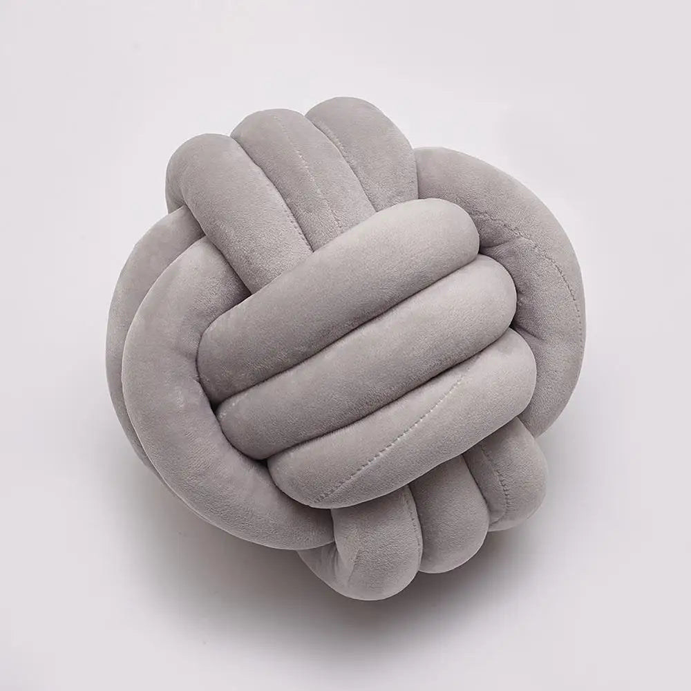 *NEW CHRISTMAS DECOR* Knot Ball Throw Pillow. Decorative Cushion