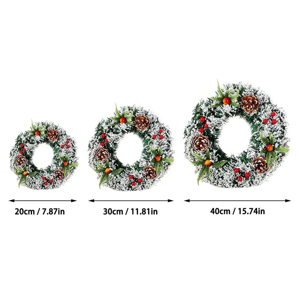 *New Christmas Decor Alert* - Beautiful Elegant Hanging Christmas Wreath Garland