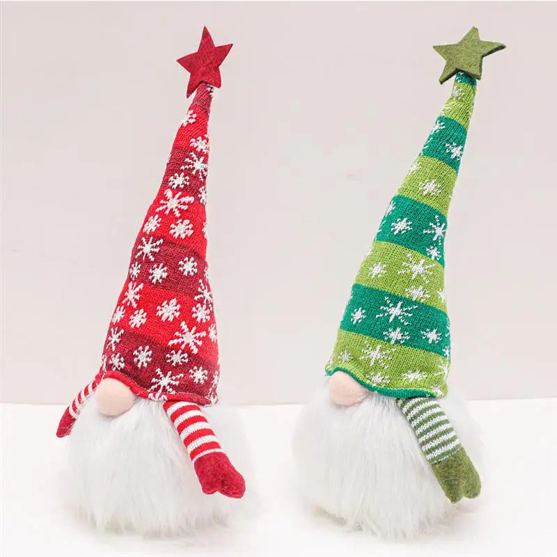 *NEW CHRISTMAS DECOR* Faceless LED Gnome. Santa Helper