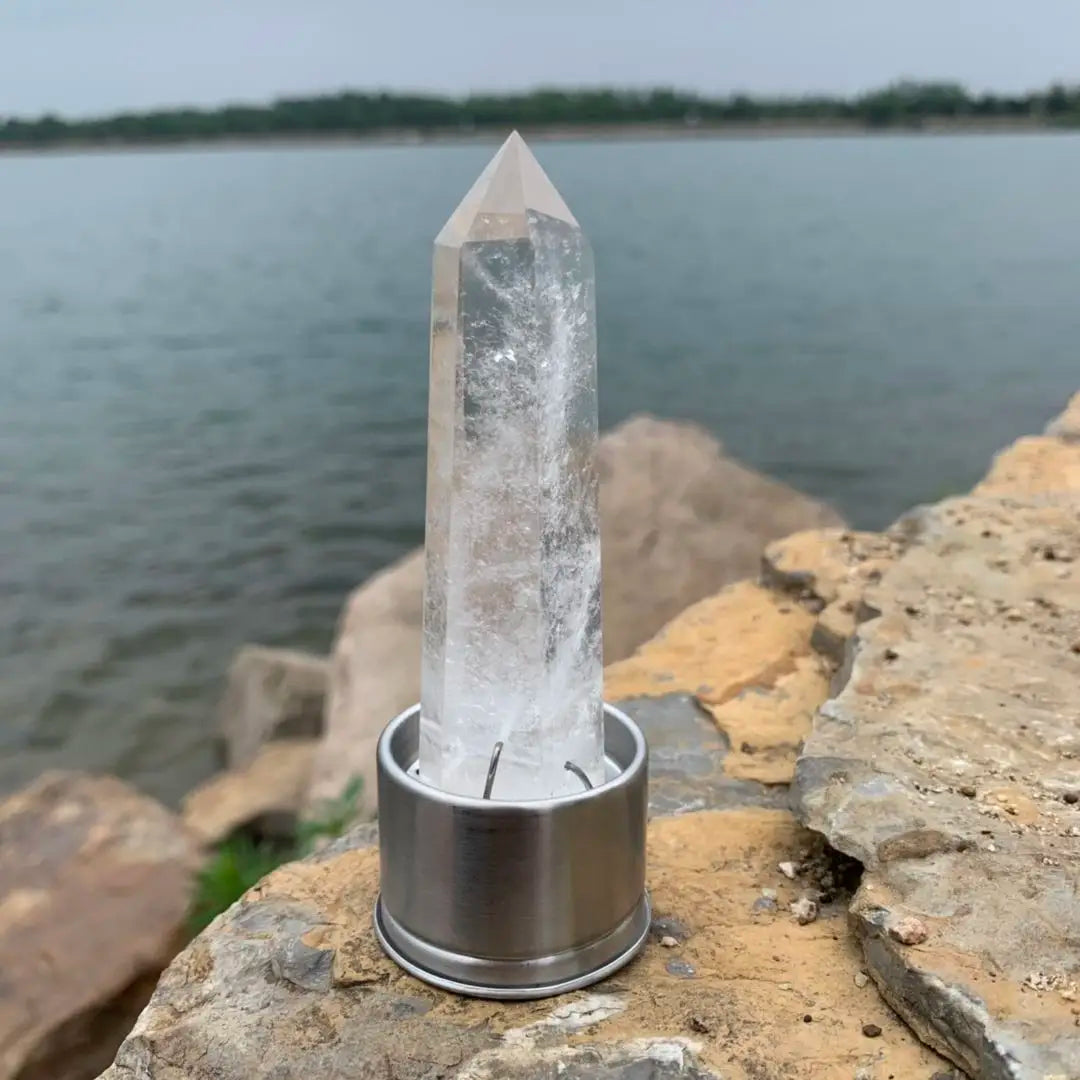 natural Crystal Insert(for crystal point water bottles)