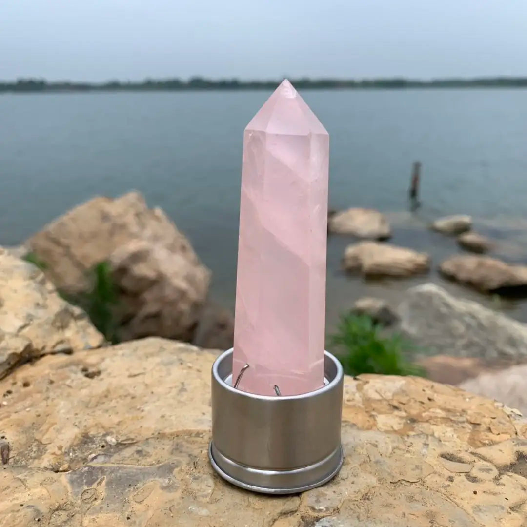 natural Crystal Insert(for crystal point water bottles)