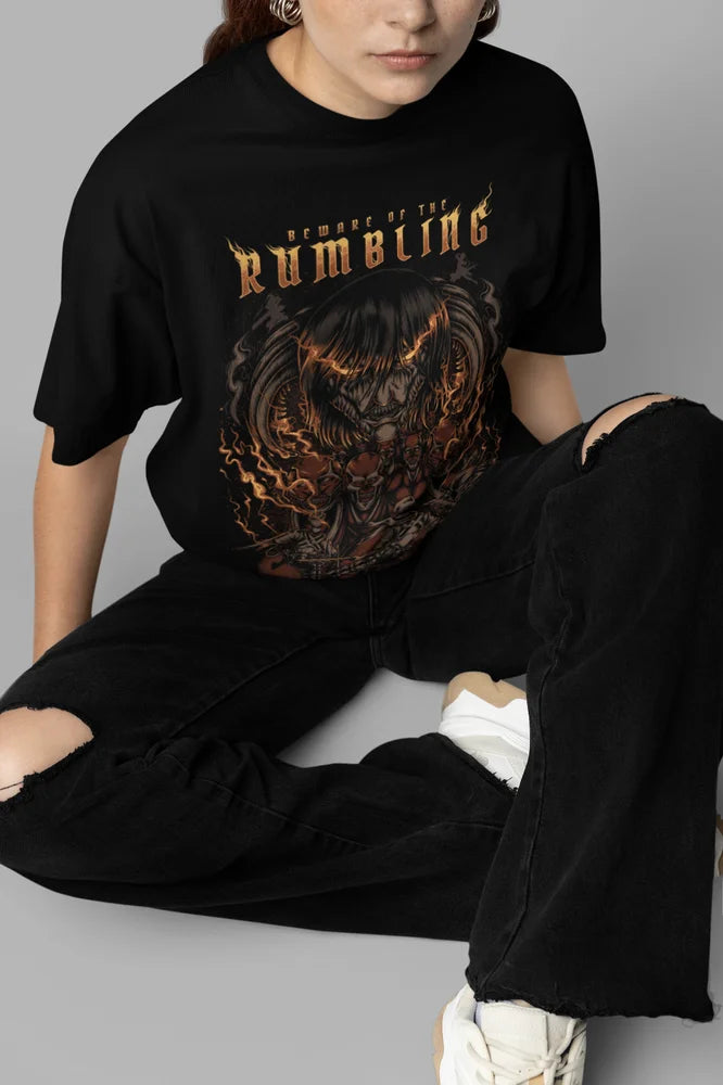 Attack on Titan Eren Final Shingeki No Kyojin Anime AOT Tshirt T-Shirt