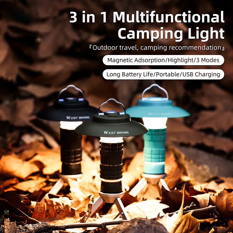 Outdoor Lighthouse Camping Light, Household Led Light, Camping Tent Light, Portable Magnetic Suction Emergency Flashlight