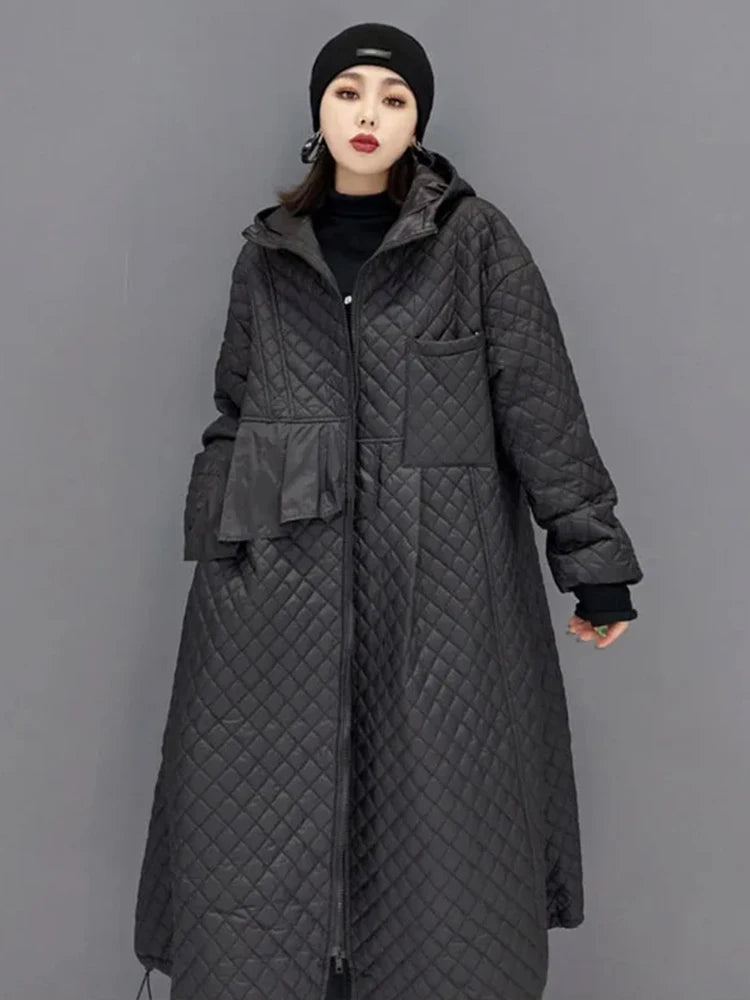 Hooded Parka A-line Style