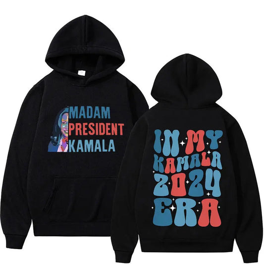 Madam President Kamala Harris Era  Hoodie Men Hoodies