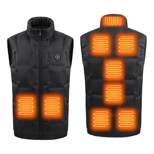 Hot vest, heated vest, men's electric vest, intelligent constant temperature insulation, new heating suit