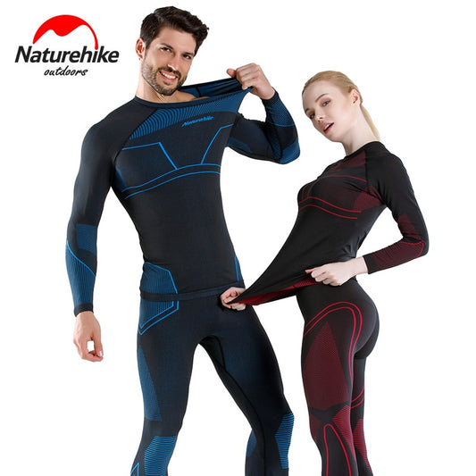 Naturehike Clearance promotion Quick-drying underwear suits for men and women skiing outdoor function wicking thermal underwear