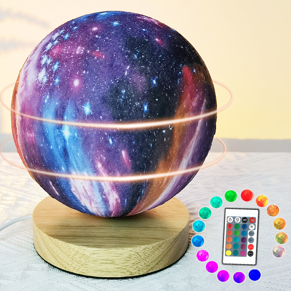 Rotating Moon Light. Novelty Lighting. New Planet Suspension