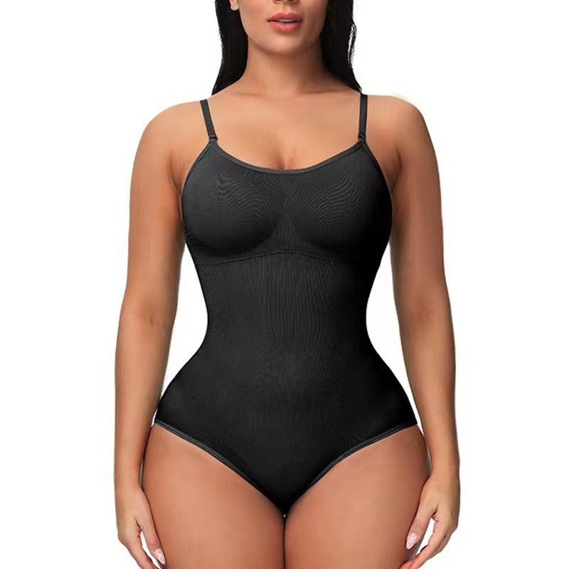 Body shaping one piece underwear with tummy control