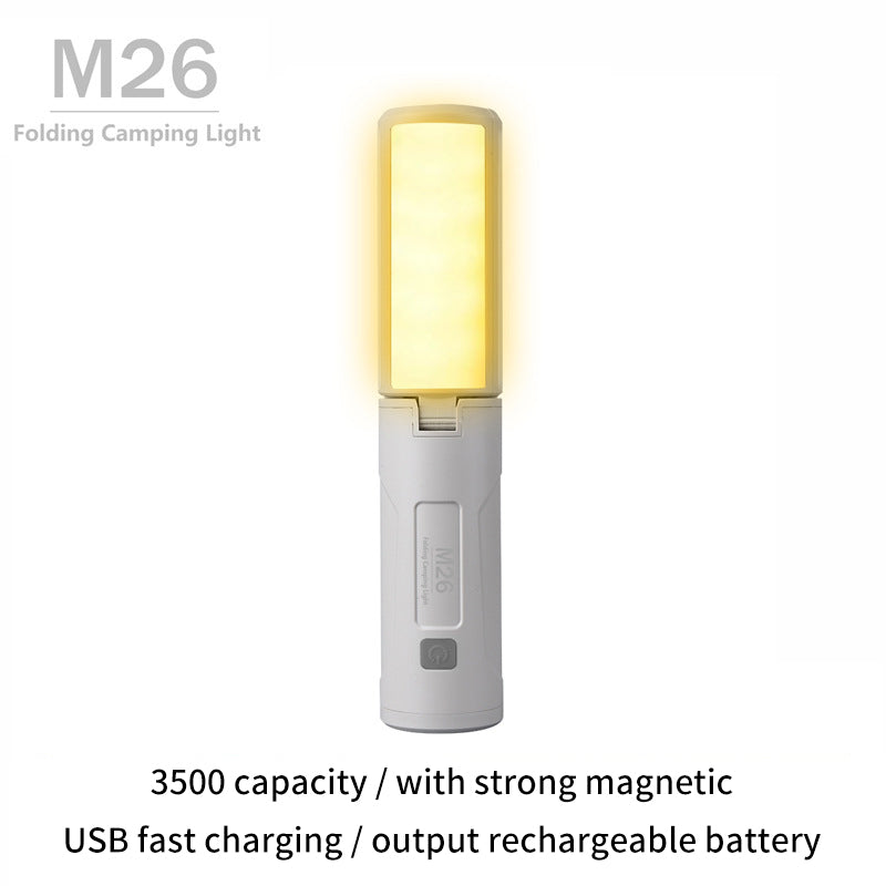 Multifunctional camping light, outdoor waterproof lighting, portable work light, emergency light, infinite dimming