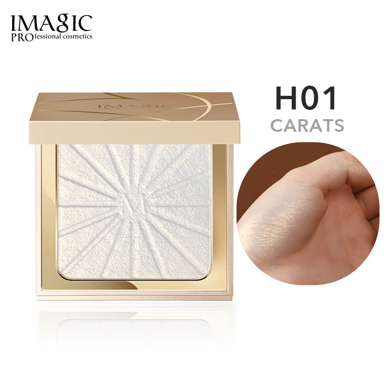 IMAGIC Monochrome Blush High Gloss Matte Vitality Pearlescent Natural Nude Makeup Three Dimensional Repair Compact And Portable