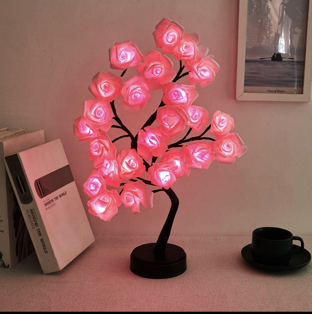 New LED Tree Light Sakura Light Rose Light Decorative Night Light