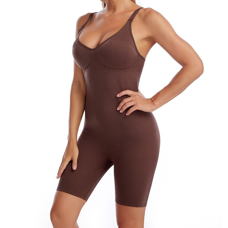 Body shaping one piece underwear with tummy control