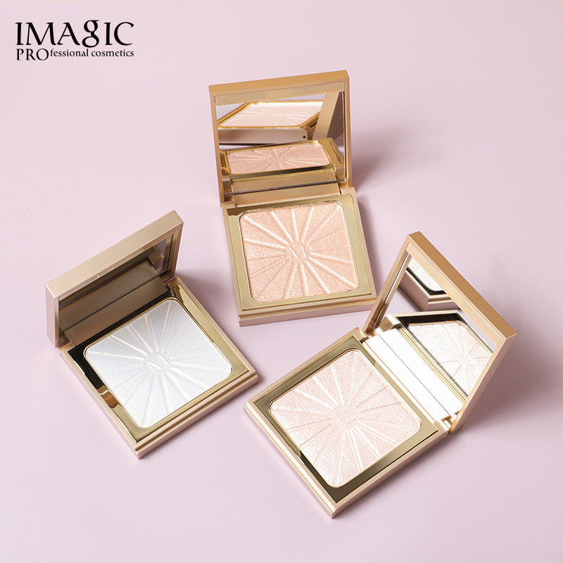 IMAGIC Monochrome Blush High Gloss Matte Vitality Pearlescent Natural Nude Makeup Three Dimensional Repair Compact And Portable