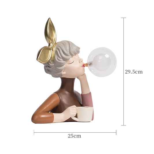 Bedroom Bedhead Bubble Girl Nightlight Decoration Atmosphere Light Ornament Ornament